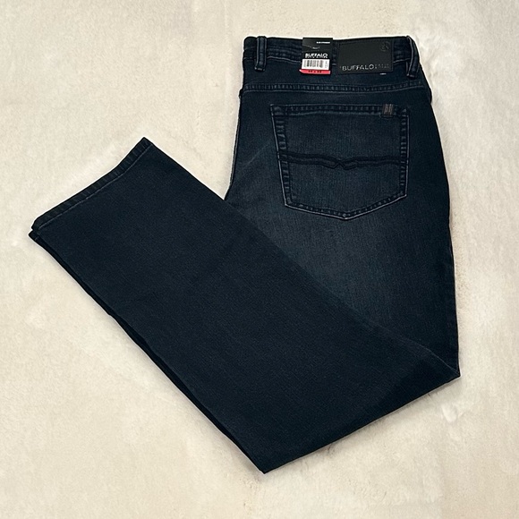 Buffalo David Bitton Men's Jackson Slim Straight Fit Stretch Denim Jeans - Picture 7 of 16